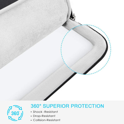 360° Protective Laptop Sleeve Case for 14 Inch HP Chromebook 14 / X360 14A / HP Stream 14, Acer Swift / Chromebook 314, 14" Ideapad Chromebook S330 ASUS Dell Portable Laptop Computer Bag, Black