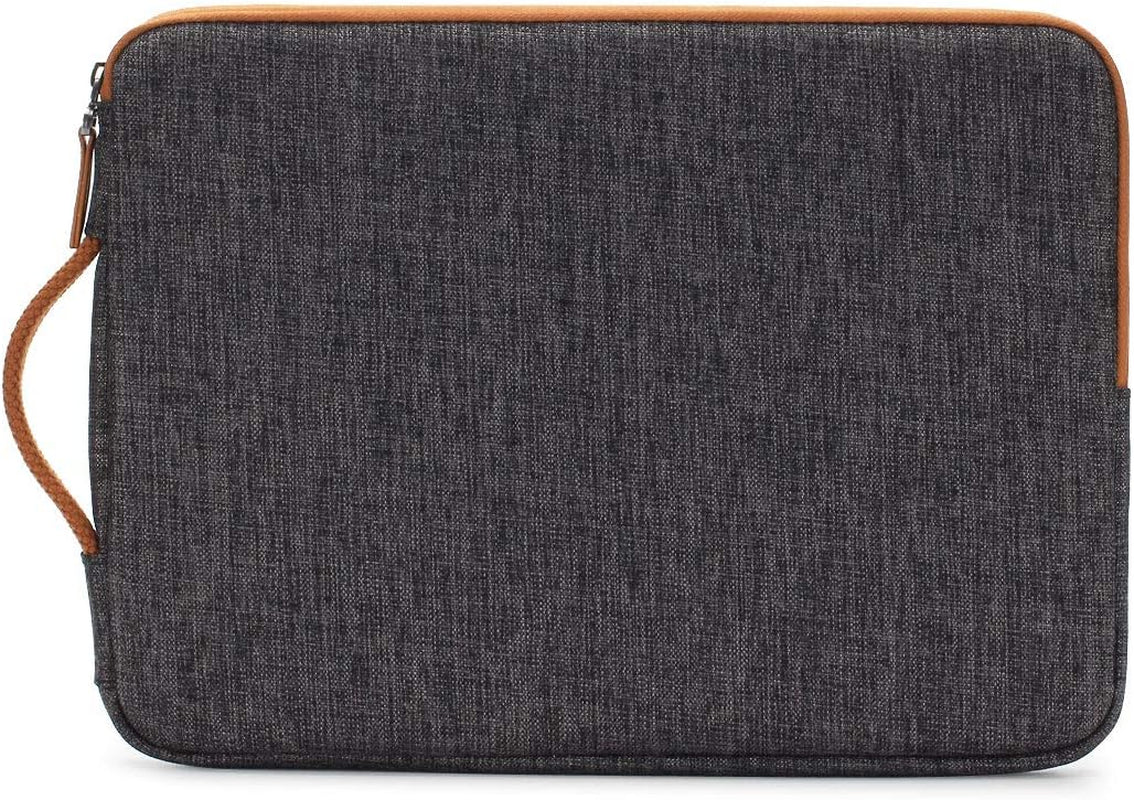 10.1 Inch Laptop Sleeve Case Water-Resistant Tablet Protective Carrying Handle Bag for 10.5" Ipad Pro/9.7" Ipad Air 2/10" Surface Go/Samsung Galaxy Tab S2 S3 S4/10.1"Lenovo Yoga Tab 3,Dark Grey