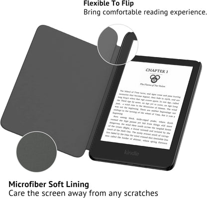 Case for 6" All-New Kindle 11Th Generation 2024/2022 Release (Model No. RS23CV/C2V2L3), Slim Cover with Auto Wake/Sleep, Only Fit 6 Inch Basic Kindle 2024/2022, Dark Blue