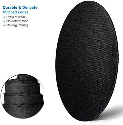 Mouse Pad, Cute Circular Mousepad with Design, Beautiful Parttern Mouse Pads with Stitched Edge, 7.9X7.9 Inch Small Mouse Mat for Laptop and Computer(3Pack Pretty Marble-2)