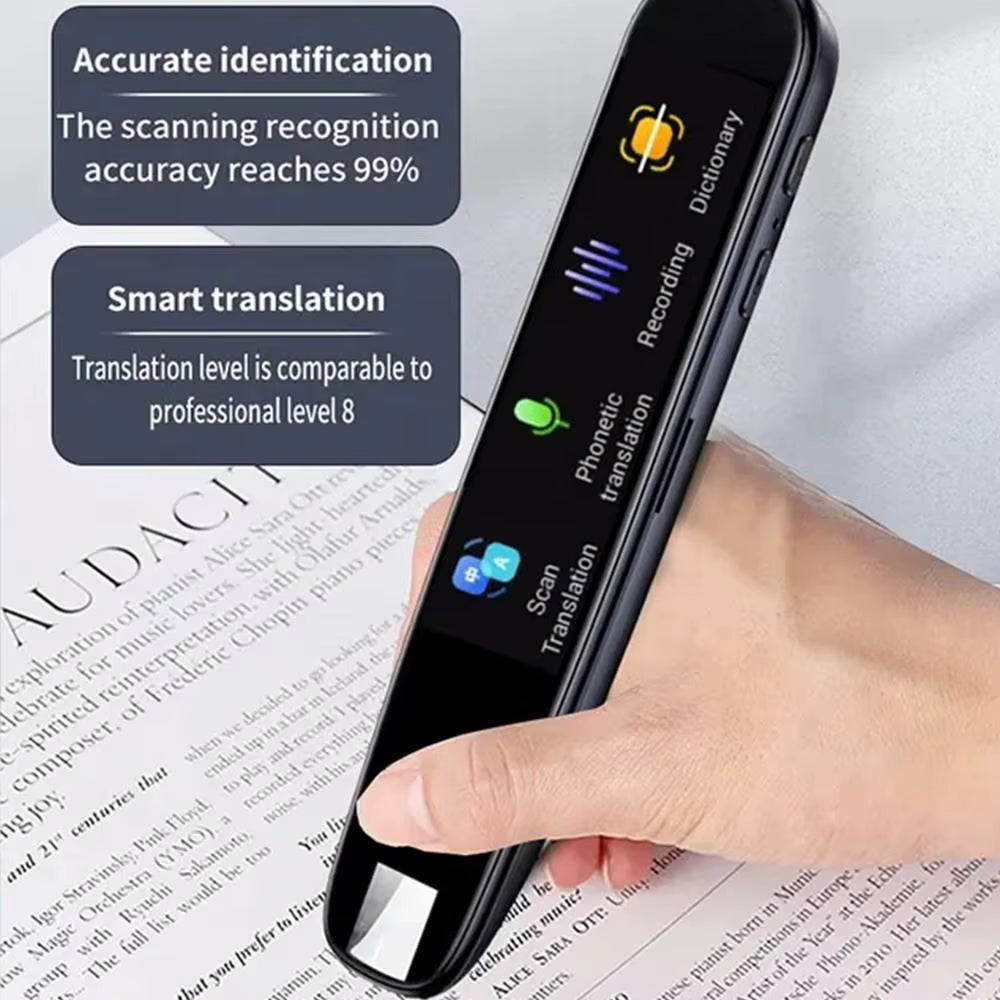 Translator 112 Languages Offline WIFI Scanning Translation Translator Instant Voice Scan Cheap Smart and High Marker Pen Qu R8B3