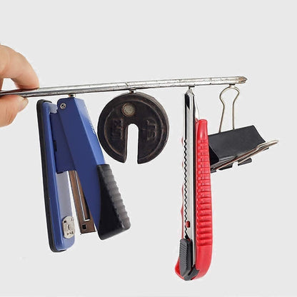 50 Pieces Magnetic for Whiteboard, Small Magnets, Fridge Magnet, Magnet for Fridge, Premium Brushed Nickel Refrigerator Magnets, Magnets for Crafts