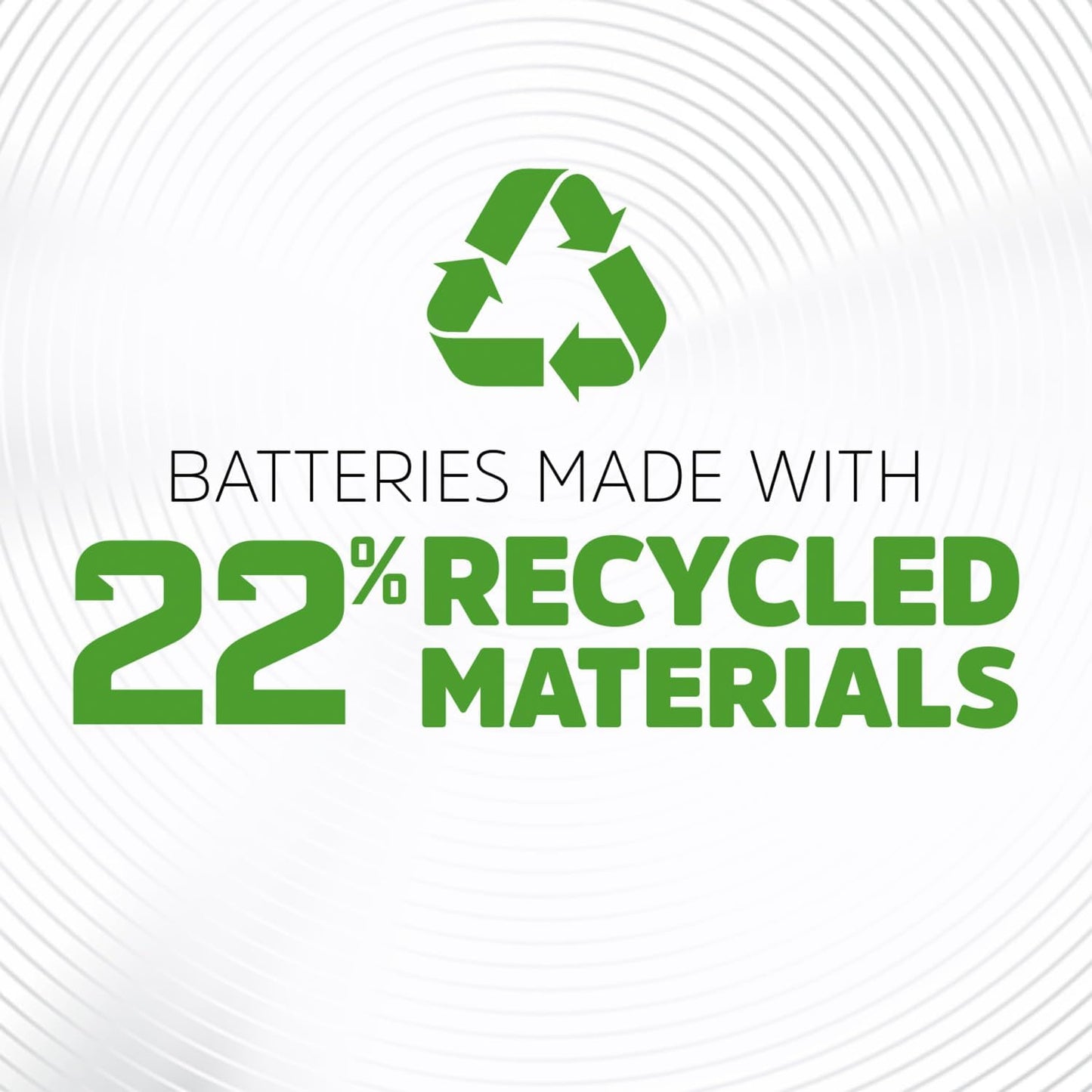 Recharge Universal Rechargeable AA Batteries (16 Pack), Double a Rechargeable Batteries